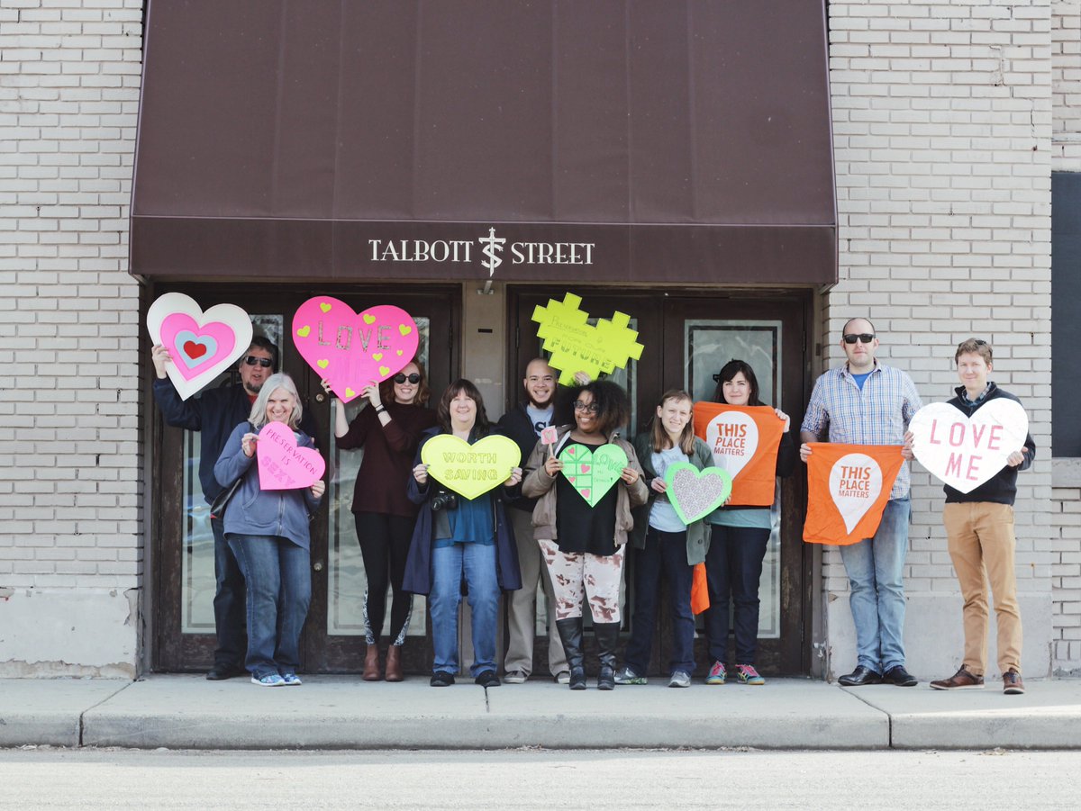 PreservIndy's tweet photo. Check out all of our photos from Saturday's heart bombing! #iheartsavingplaces #thisplacematters #thisindymatters https://t.co/fjaHDih23M https://t.co/EVNLX718BI