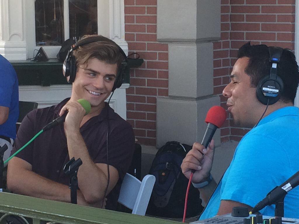 LucasJenner_'s tweet photo. Got to talk with @WhoisErnieD on @radiodisney today at @WaltDisneyWorld! #Disney24 #CoolestSummer https://t.co/MTKBTPe2Zd