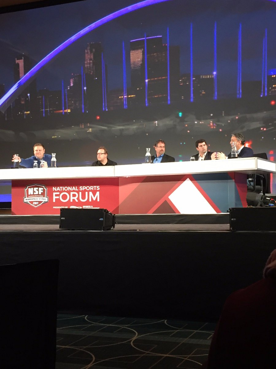 GMRMarketing's tweet photo. "Unique access is the name of the game. What experience can we provide that someone couldn’t experience otherwise?" - Andy Hayman #NSF17 https://t.co/HbvzgcD8Ez