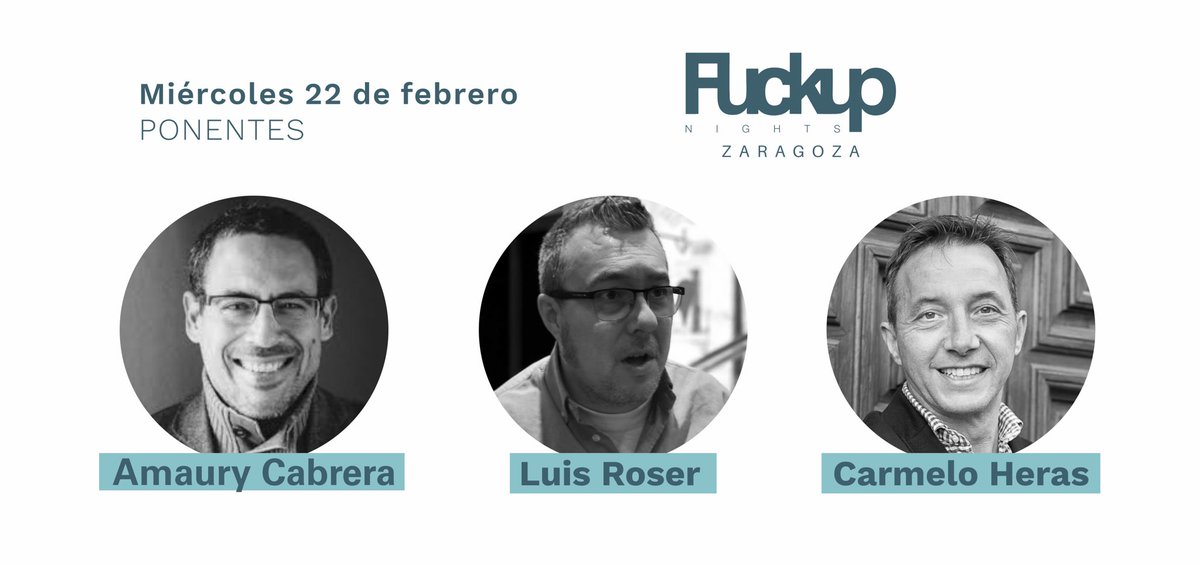 ¡Ya están los ponentes! <a href="/lroser30/">LUIS ROSER</a> @Negocy y Carmelo 😊🎉