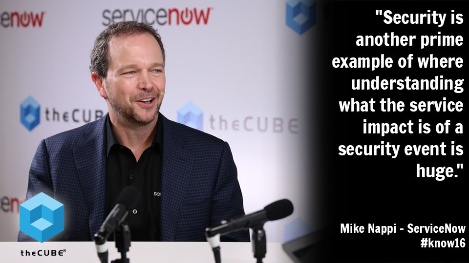 theCUBE's tweet photo. Mike Nappi @servicenow on #theCUBE #RSAC #Know16 https://t.co/AsQucvi7Nq