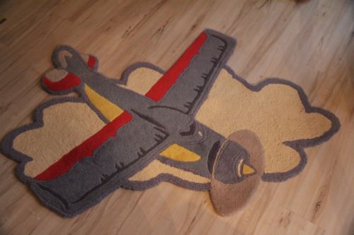 airplane rug for nursery