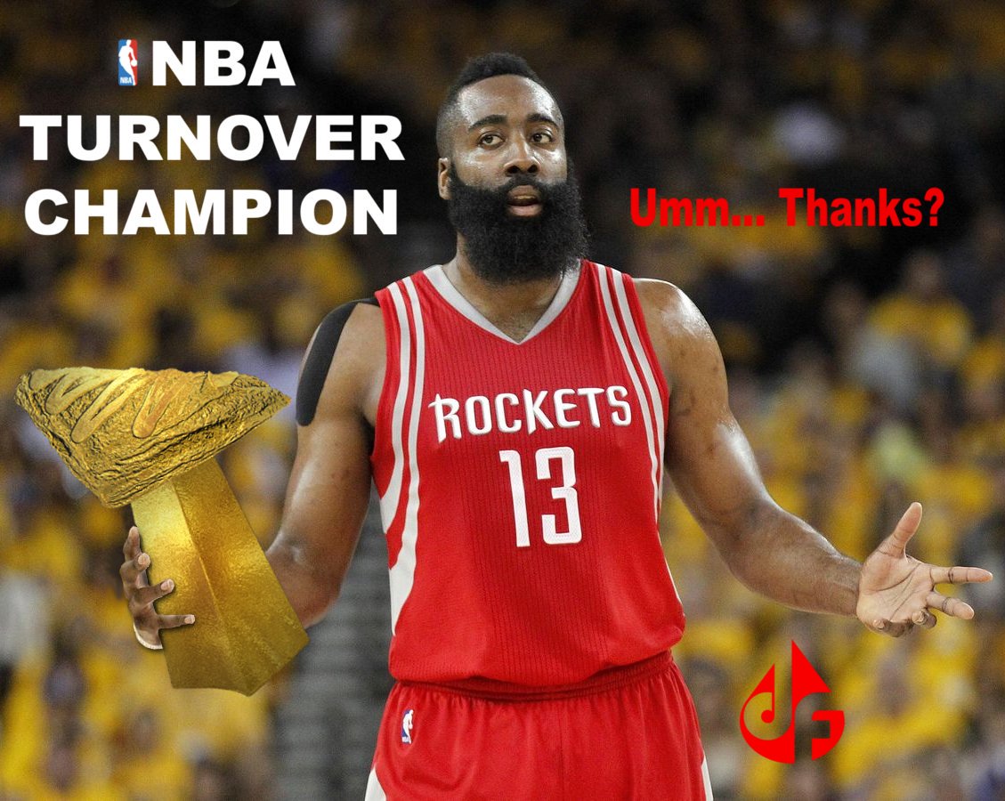 DropFade's tweet image. James Harden, on track 2 beat his previous #nba turnover record (374) with 480+ this season... along with the NBA MVP Award, so who cares?
