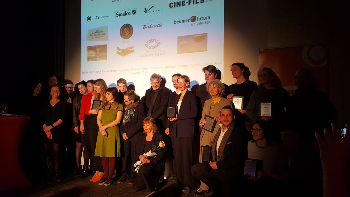 JuliaEffertz's tweet photo. Congrats to all winners +nominees at tonight's German Film Critics Award @berlinale, especially @ToniErdmannFilm. #berlinalemoments #vdfk https://t.co/1agnYK8YXc