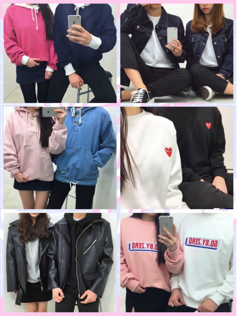 oru_love's tweet photo. 《
カップルルック
》

ペアルックなんて恥ずかしくて
無理！って思うけど,でもやっぱ
なんやかんや憧れちゃう
❤️

あ、恥ずかしがる前にそもそも
相手がいないんだった…

#カップル
#コーデ

#韓国ファッション
. https://t.co/e5hRoQWAu0