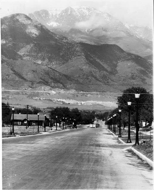 Platte Ave, in Colorado Springs, CO , circa 1918 #ColoradoSprings #COSprings #Colorado
