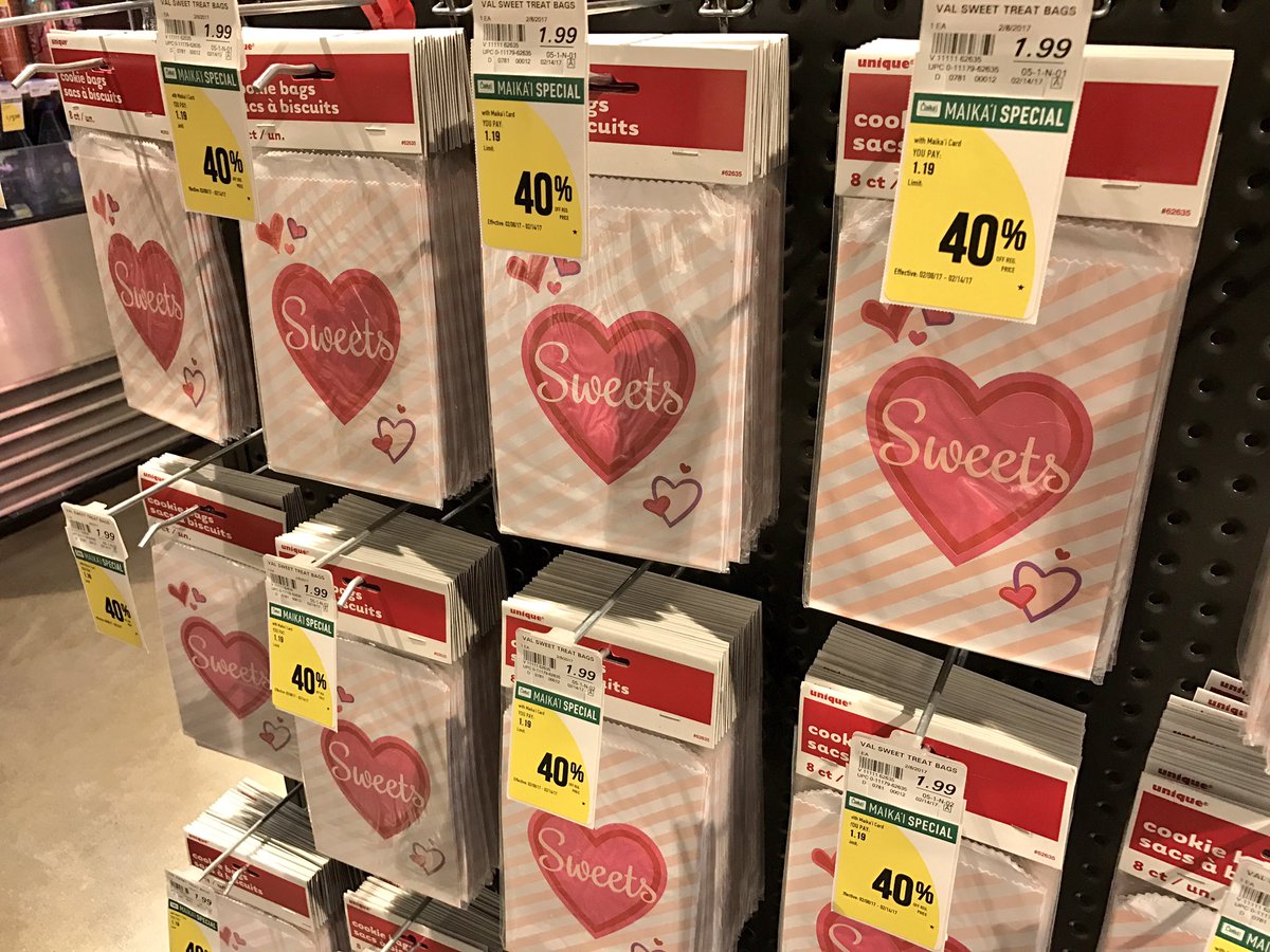 ハワイのスーパーで見つけたバレンタイン