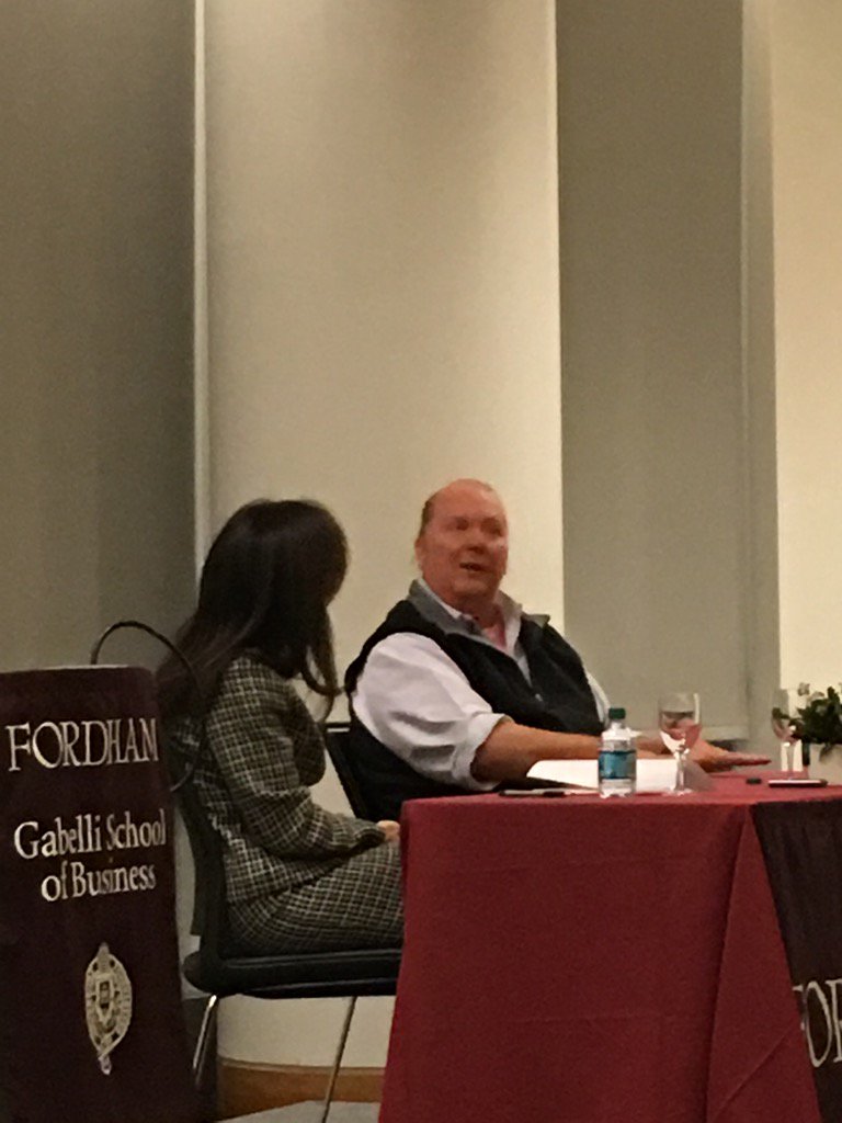 HoffMattCRE's tweet photo. Batali - thanks Fordham Biz School! https://t.co/jsUMITKKo0