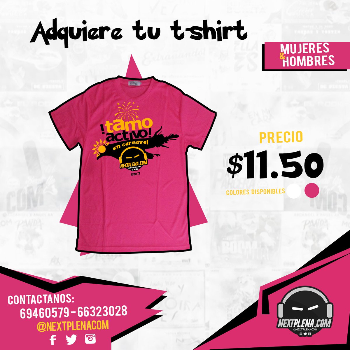 djscratchwayne's tweet image. Adquiere tu T-Shirt de NextPlena.CoM 
&amp;gt;&amp;gt; bit.ly/SueterNextPlena
Contactanos: 69460579 - 66323028