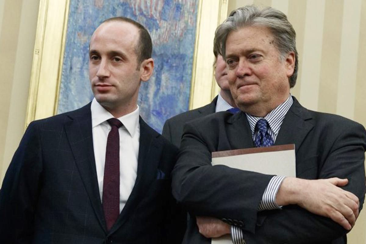 NYDailyNews's tweet image. .@ShaunKing: Stephen Miller is the latest insufferable liar and bigot on Team Trump nydn.us/2kMVXZF