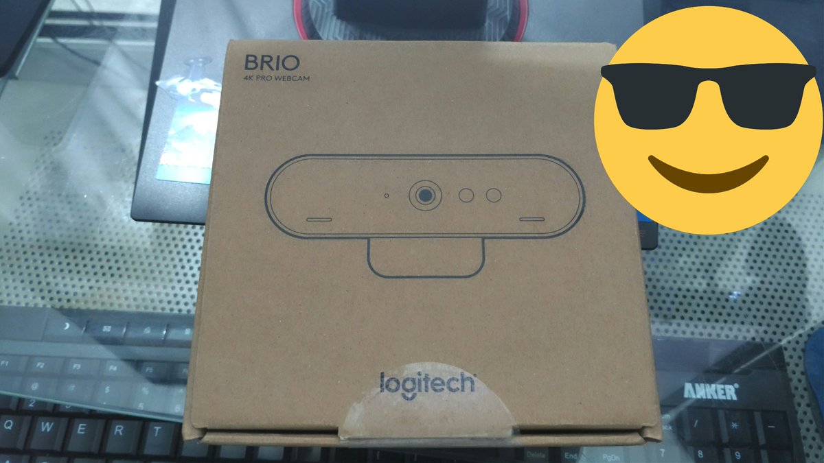 UntitledLife's tweet image. Look what just came from @Logitech 😀 the new #4k #LogitechBrio review soon!