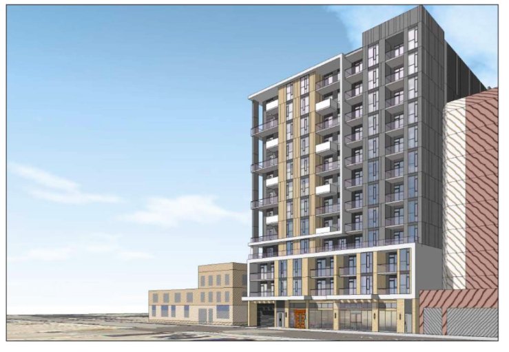 This is what the building's going to look like from Baker St side FYI https://t.co/ryP6unY54i