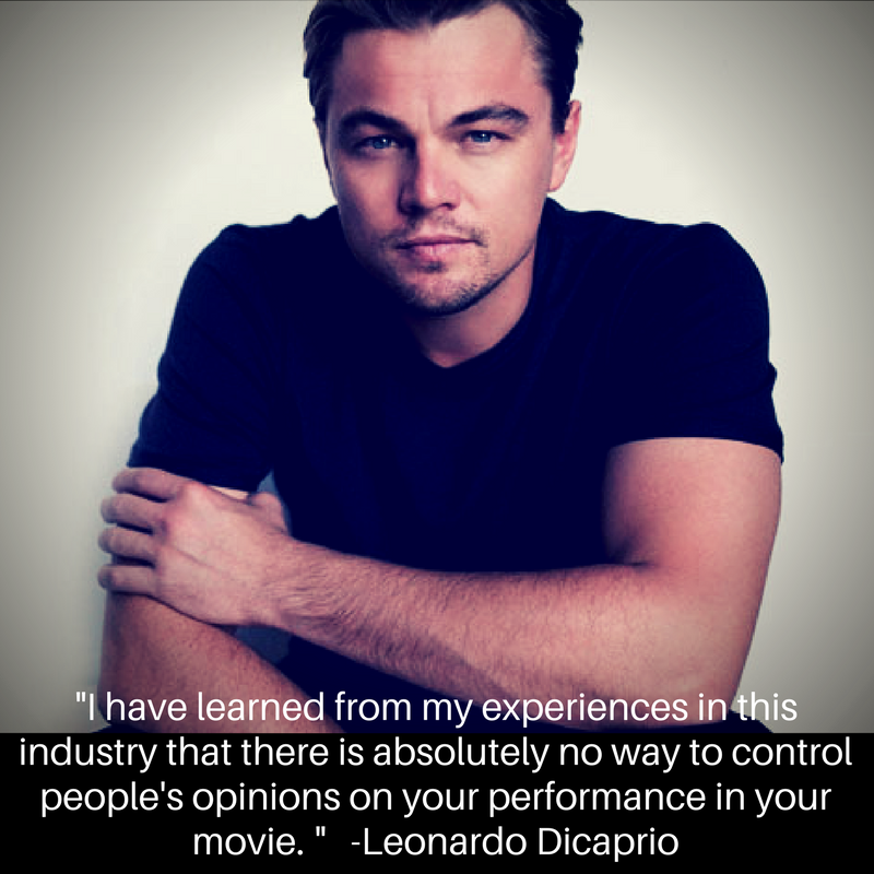 camleft's tweet photo. Leonardo Dicaprio on what others think of your work. #cameraleft #leonardodicaprio #film #acting @LeoDiCaprio https://t.co/BSUDpbT3Cx