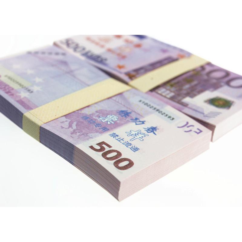 100pcs 1:1 China Bank Staff 500 euros € 500 Training Banknotes Paper Money
ebay.com/itm/1122927678…