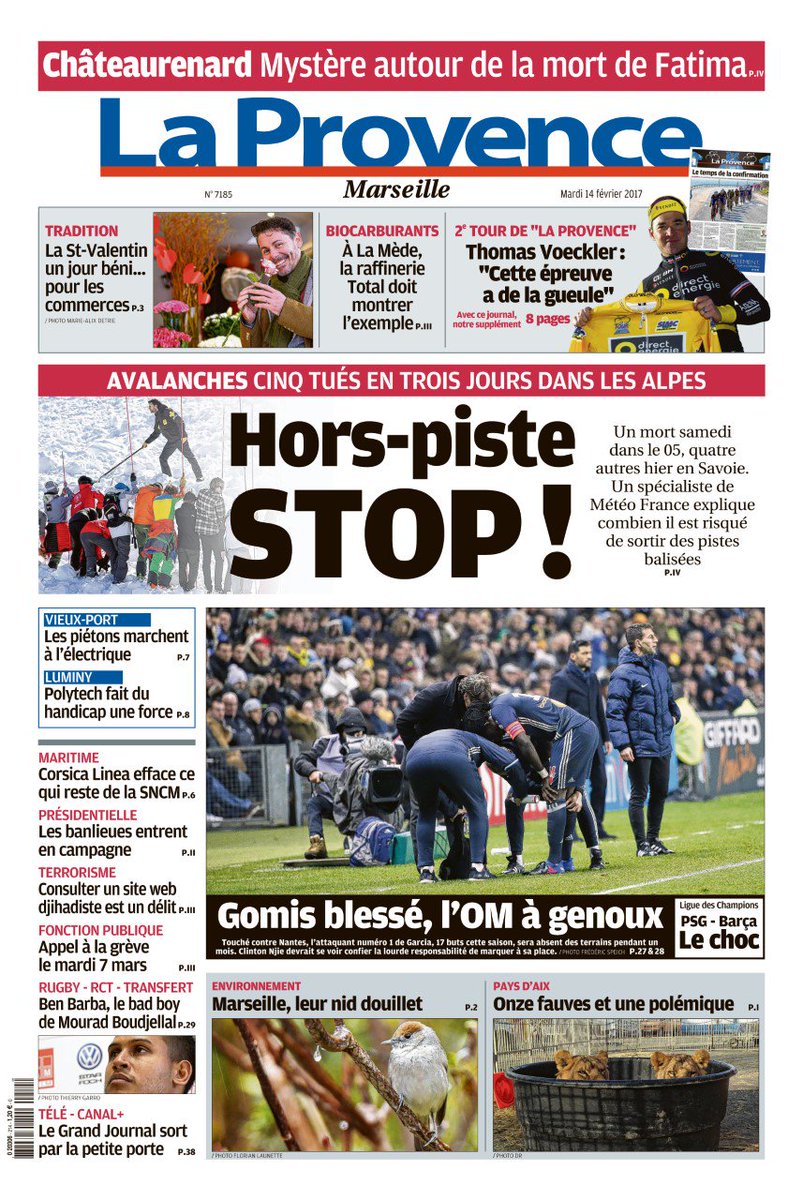 laprovence's tweet photo. #endirectdelaune #7185 de @laprovence #Marseille https://t.co/1nOccR8vND
