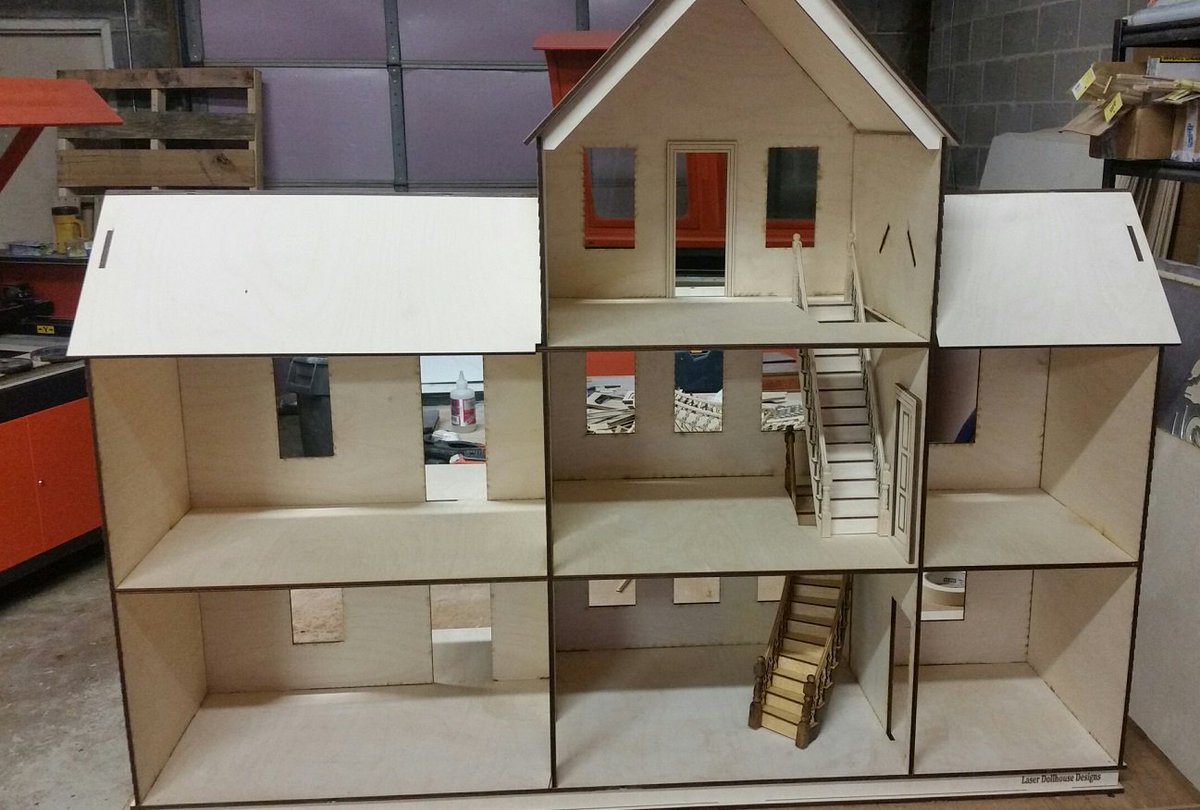 laser dollhouse designs