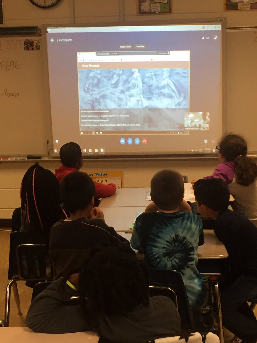 SwagDogs122's tweet photo. We had a great Skype session this afternoon with @KellyBaughn5 5th grade class from Shoal Creek Elementary! #soaringtonewheights https://t.co/gisV8oWVv6