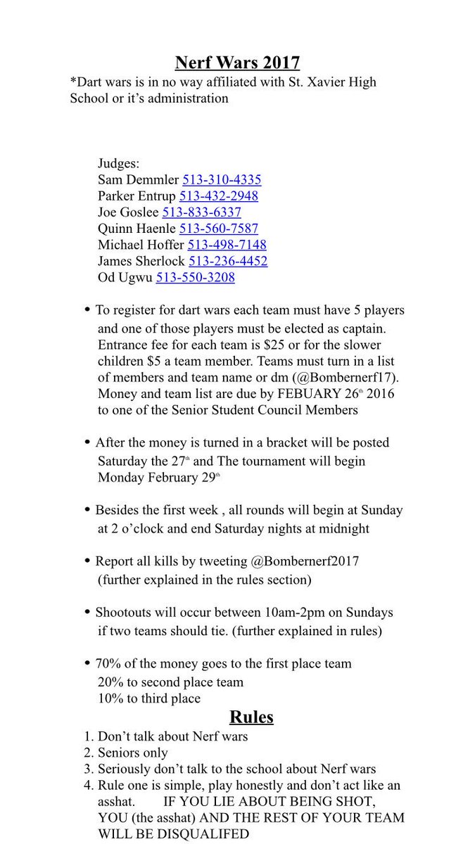 the great high school nerf war part 2