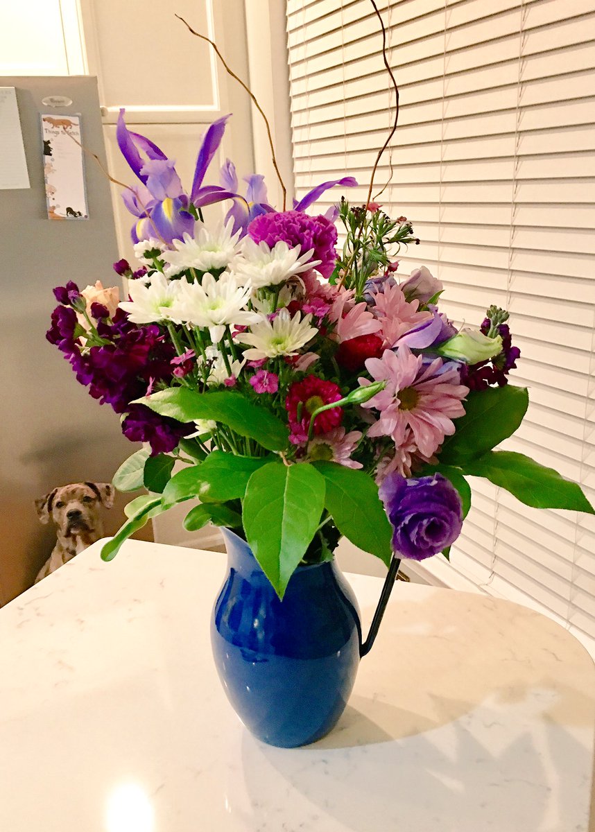 wasabi_kassabi's tweet photo. My parents a perfect and amazing human beings 💜 how beautiful are these flowers? #peepthebackground #ottocreeping https://t.co/5lrjShrtpY