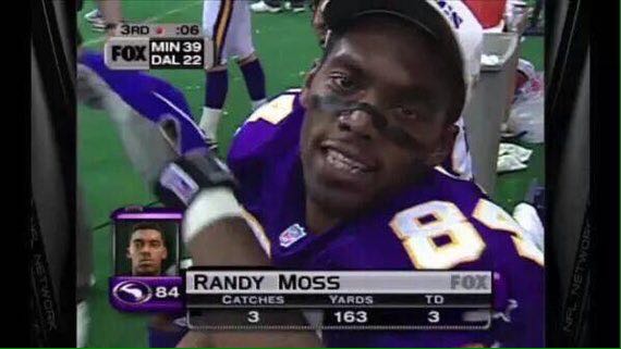 Silly me man.....Happy Birthday to my favorite football player ever ever Randy Moss 