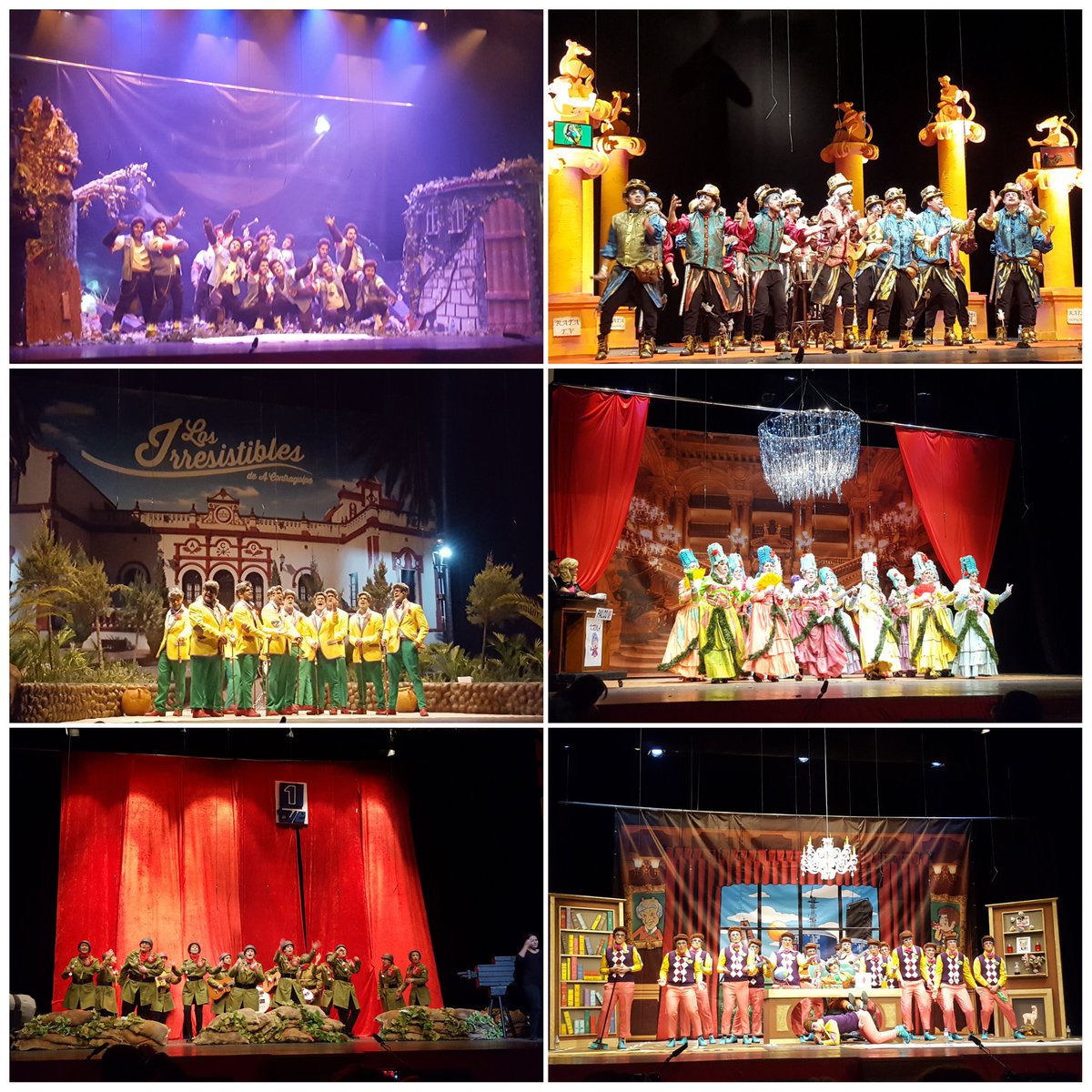 Genial este 1er día del #comba2017 #carnavalbadajoz <a href="/MurgaCallejeros/">Murga Los Callejeros</a> <a href="/PiXa_FuLaNeSkA/">Pixa a la Fulaneska</a> <a href="/A_ContraGolpe/">Murga A ContraGolpe</a> <a href="/Krma_murga/">Murga KRMA</a> <a href="/murga20dcopas/">Jack Juddsons</a> <a href="/LOSMIRNDA/">Murga Los Mirinda</a>