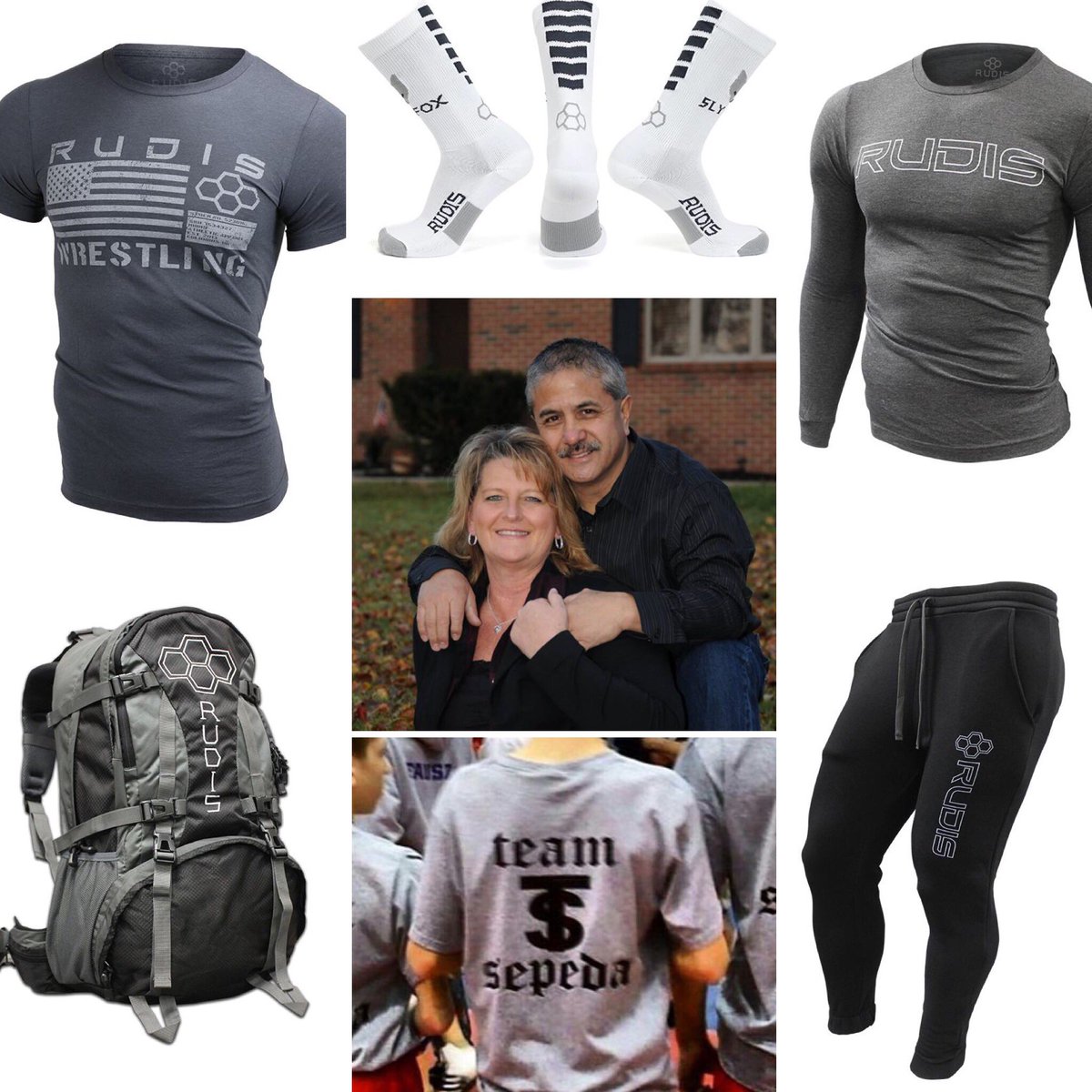 MonarchWrestle's tweet photo. The Rudis gear in this picture will be raffled off Thurs to raise $ to support Jesse Sepeda's battle with cancer $5 per ticket #teamsepeda https://t.co/AlPBF91gRN