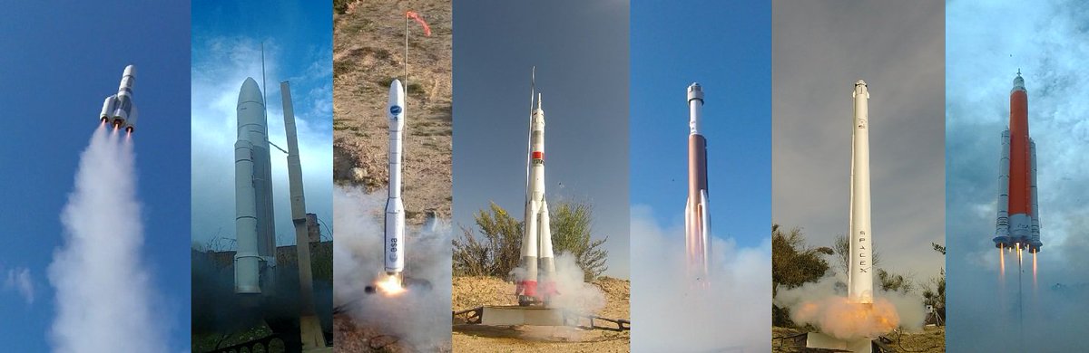 Spaceport_DA's tweet photo. #Ariane6, #Ariane5, #Vega, #Soyuz, #AtlasV/#Starliner, #Falcon9/#Dragon2, &amp; #SLS/#Orion sind startbereit! #Ready4Launch #MINT #Raketen #STEM https://t.co/CrJS4uQK4t