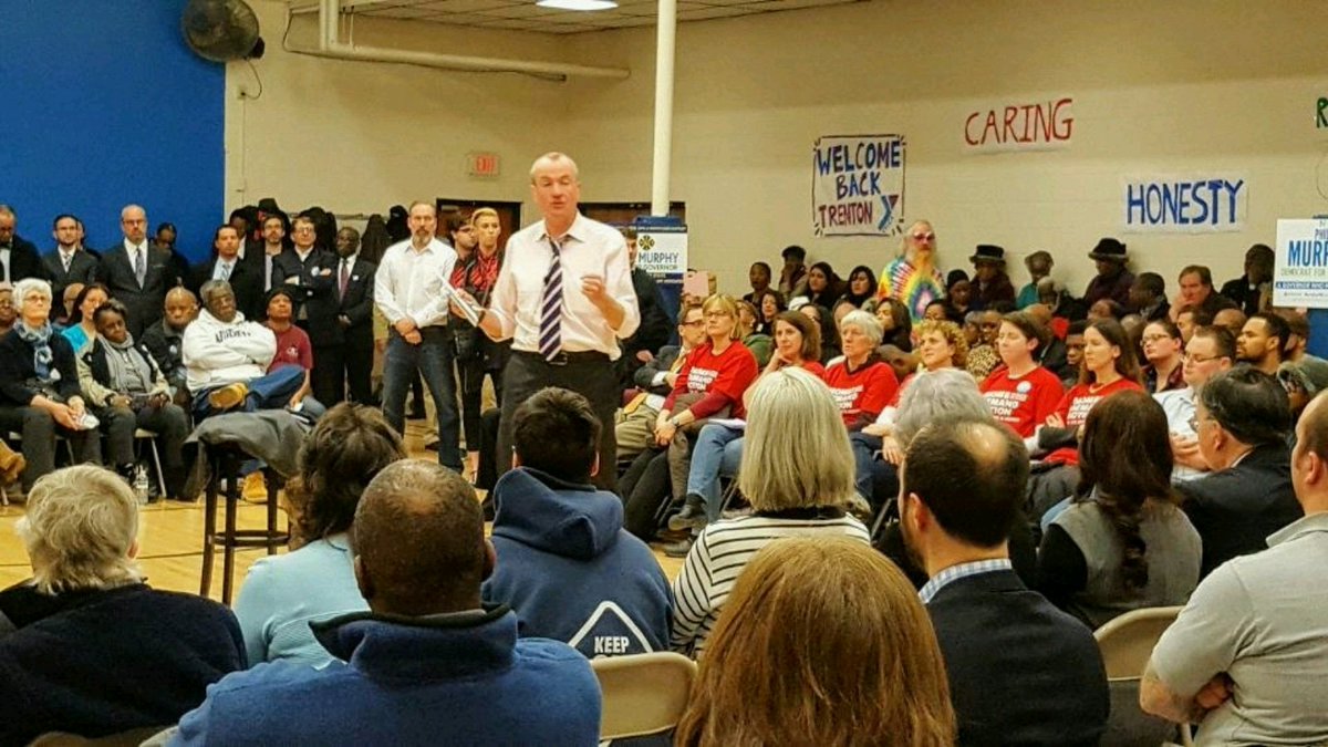 ParanoLLC's tweet image. Another great town hall with @PhilMurphyNJ, this time in Trenton.