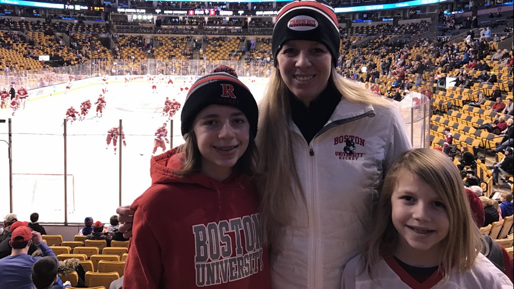 amyconner74's tweet photo. Let's go BU! #TDgarden #TeamTRF @TRFoundation https://t.co/bL7KAehXEa