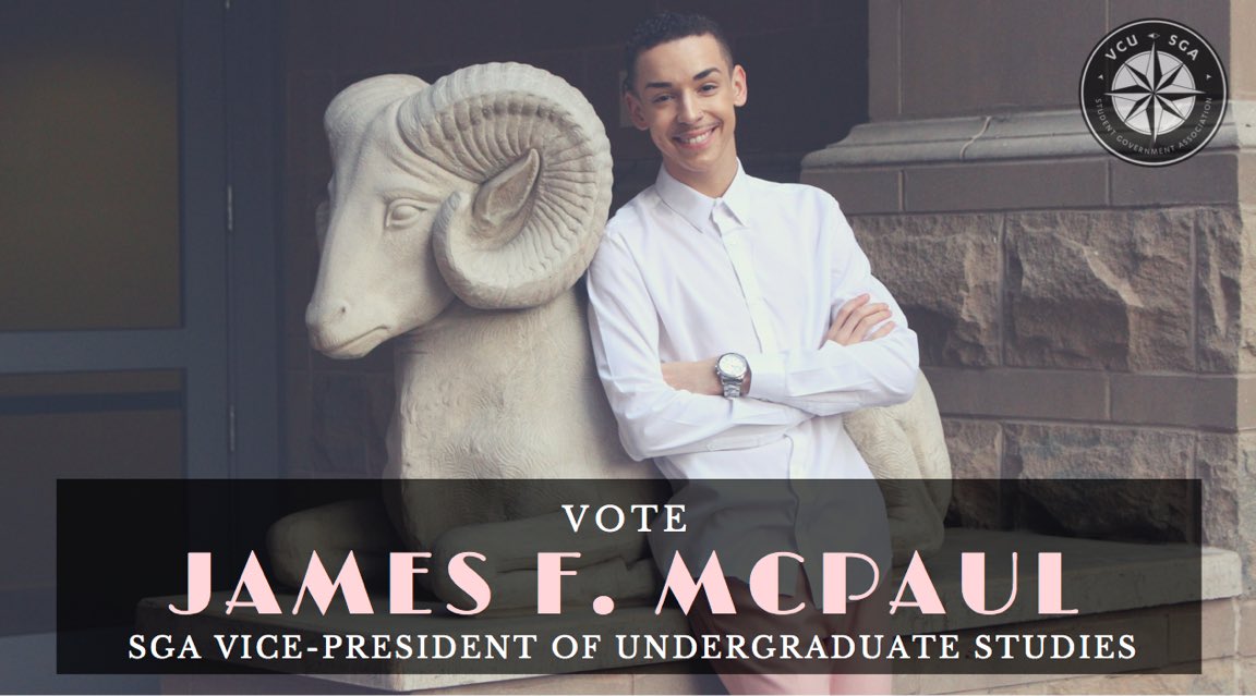 jfmcp_'s tweet photo. I am excited to announce that I am running for SGA Vice-President. Over the next week, I will be sharing why I want to hold this position! https://t.co/gOYEIGbMBZ