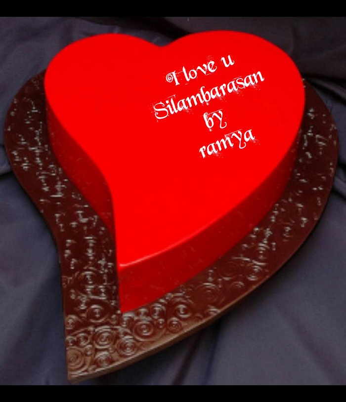 ramya615578's tweet photo. I love u my sweet Silambarasan https://t.co/CAyaW5Tzoa