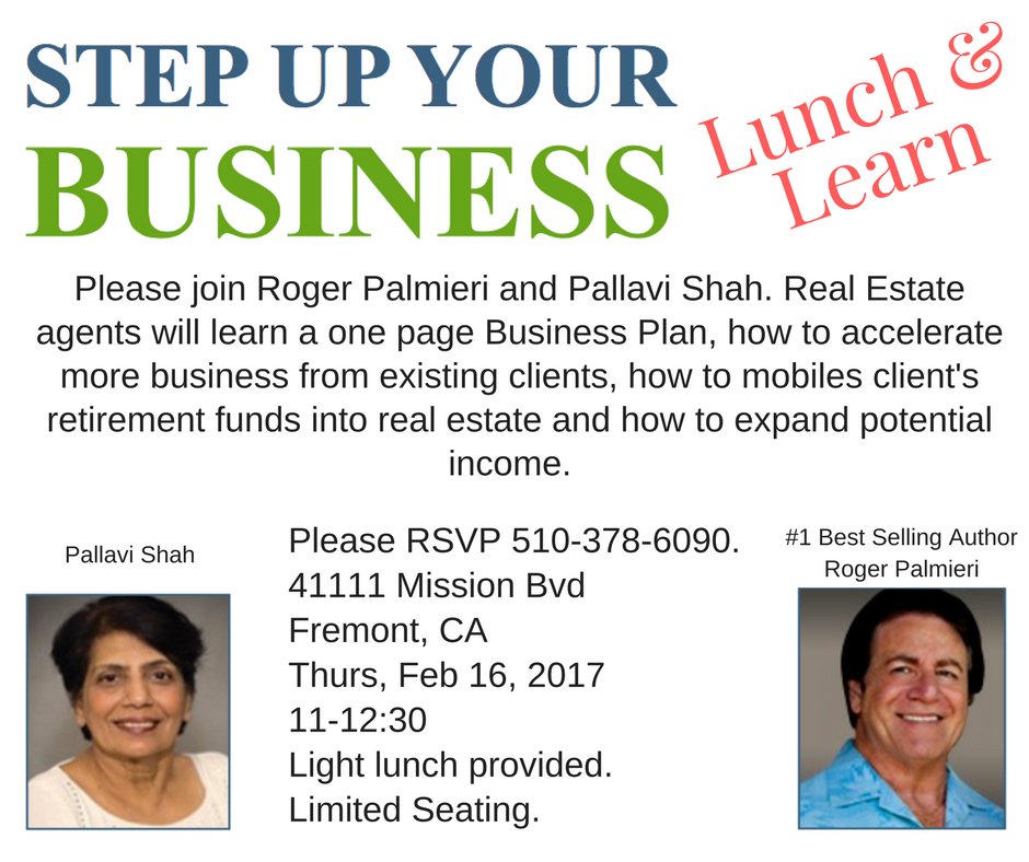 Palmieri_Group's tweet photo. Presentation in Fremont this Thursday. Step up your Business. https://t.co/YwwSdgJdEN https://t.co/FLhPIlc8bH
