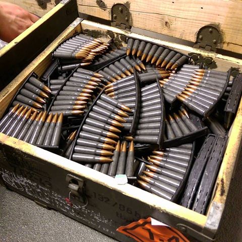 Some freshly unpacked #762x39! Available for unlimited use through a variety of firearms at UCFA events! #sks #ar15 #zastavam85 #guns #yyc