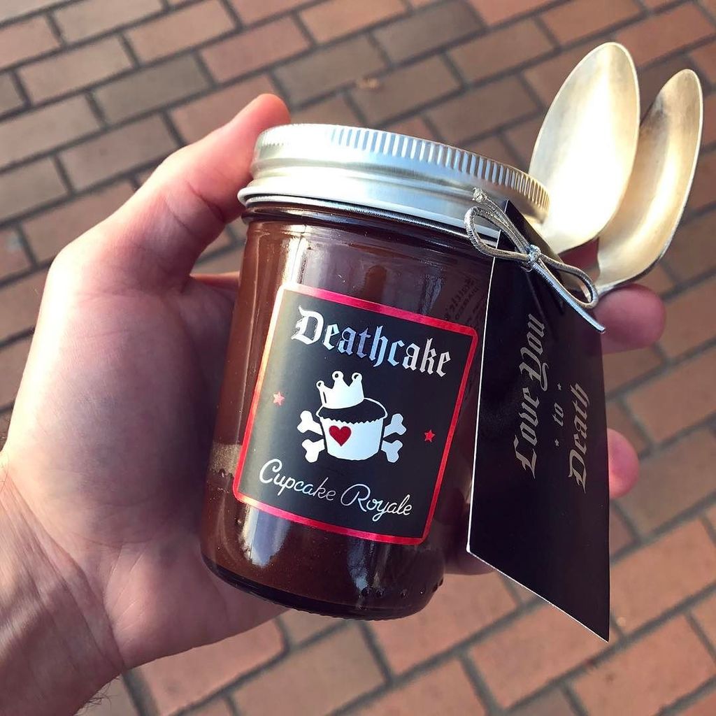 carilynp's tweet photo. One stop @CupcakeRoyale #lovinglylethal #DeathcakeRoyale #stayathome #ValentinesDay kit right here. Add 2 spoons, or 1 @netflix &amp; what!? https://t.co/eJ9braFx1M