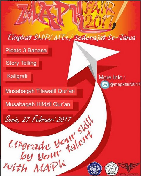 mapkfair17's tweet photo. let's join us !.
kuota terbatas.
segera daftarkan diri anda !. https://t.co/A6gT9YKfqM