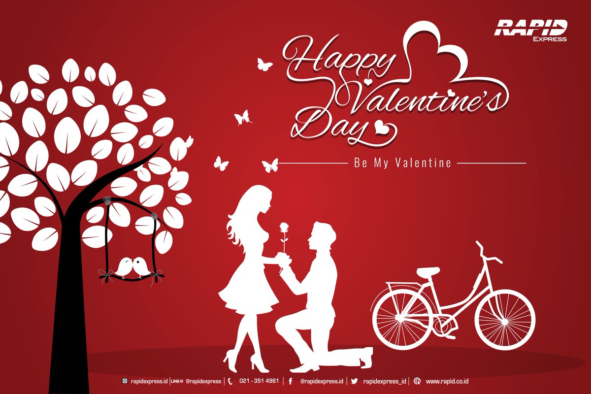 Rapidexpress_id's tweet photo. Happy Valentine's Day All..

#selamatharikasihsayang #14februari #rapidexpress #expedisi #jakarta https://t.co/mXPa1mWRJZ
