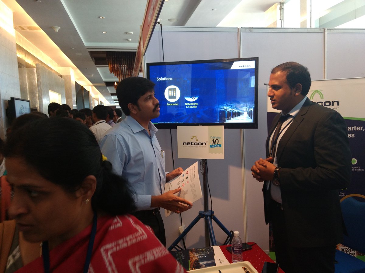 netcondotin's tweet photo. We thank all the visitors, delegates & Bureaucrats for visiting #Netcon booth at #CSI2016 #Coimbatore #Smartcity #IoT #DigitalTransformation https://t.co/VIA1AWrVNY