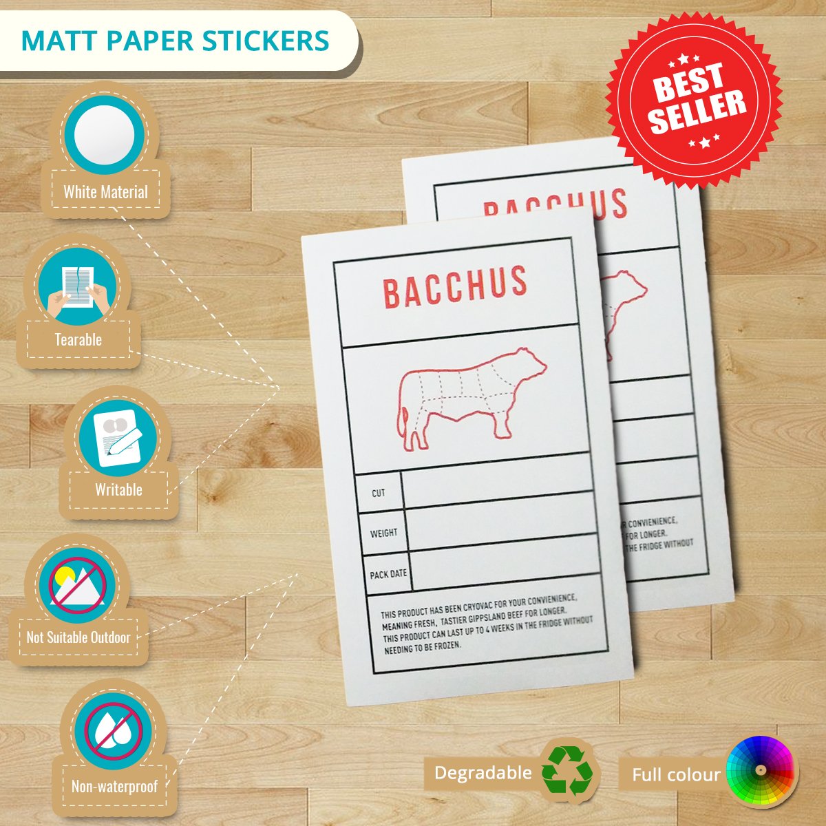 SingaPrinting's tweet image. Infographic: Introducing #MattPaperStickers, well known as writable #stickers.
Find out more details here - goo.gl/FmjEMG
