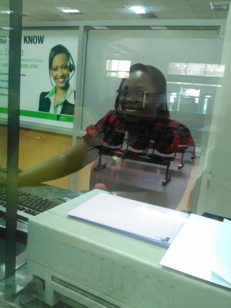KateKen7's tweet photo. Viola, Betty and Charity  KCBMoiavenue branch waiting to give usual STAR teller service to our customers Come all #KCBLovesYou@KCBBankgroup https://t.co/BpAu1o1aLY