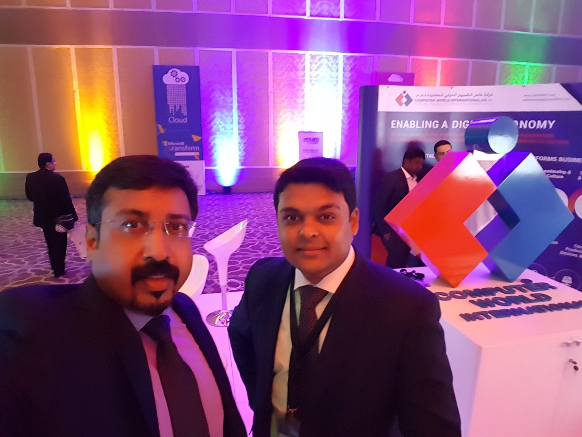 vn_vinodnair's tweet photo. @Pro_Abdallah #MicrosoftTransform attending Digital Transformation event in Riyadh https://t.co/tvH01W2Cpy