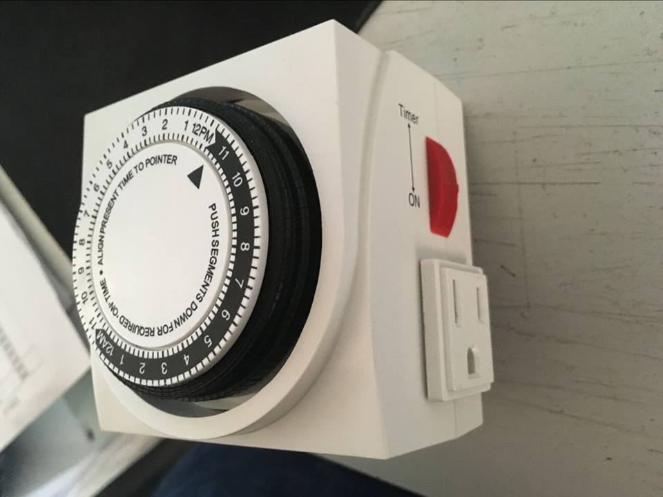 TriHydroponocs's tweet photo. 24 Hour Two Outlet Timer
-----It is the perfect timing solution for your hydro systems.
48 ON/OFF per day 
#cannabis #trihydroponics https://t.co/MBjsGaS59Y
