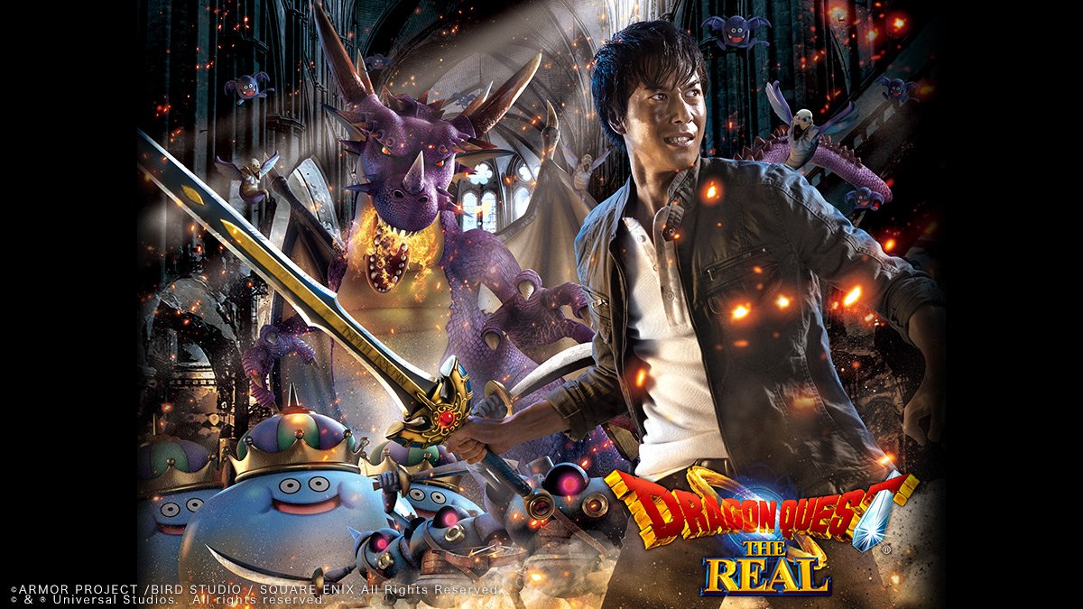 USJ_Official's tweet photo. 【フォロー＆RTするだけで応募完了！ドラゴンクエスト・ザ・リアルへご招待！】「勇者の僕が、目を覚ます！」大熱狂のリアルクエストに参戦せよ！ https://t.co/IBDgUC2N8g #USJ #DQ30th https://t.co/vWzfRkYQoH