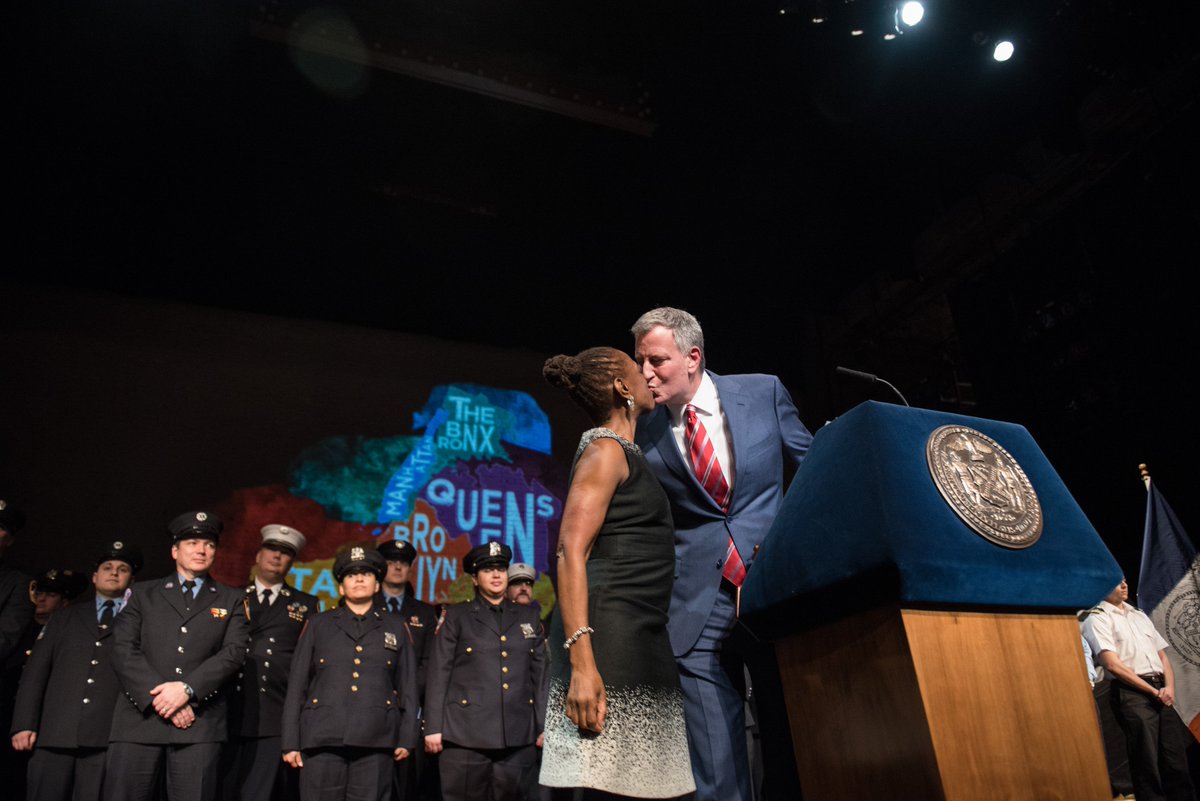NYCMayor's tweet photo. Good night, New York. https://t.co/EOD2U3V6H9