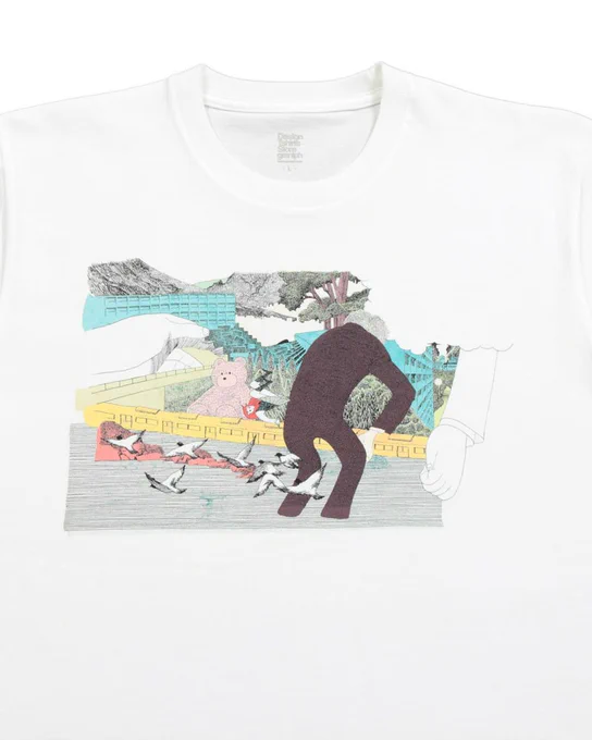 グラニフさまのコラボTシャツが、オンラインで買えるようになりました。よろしくお願いします。 https://t.co/Zy3vQpf0GW 