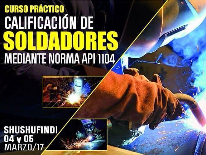 corfopym's tweet photo. Certificación para Soldadores en Shushufindi avalado con norma API 104
Inversión $350 https://t.co/PDsNhvR4w7