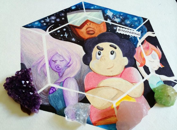 heyshedraws's tweet photo. Any #StevenUniverse fans?!
#garnet #amethyst #pearl #stevenquartz #cartoonnetwork #illhueminati #art #artists #cn #rt #blkcreatives https://t.co/jghp59AF4B