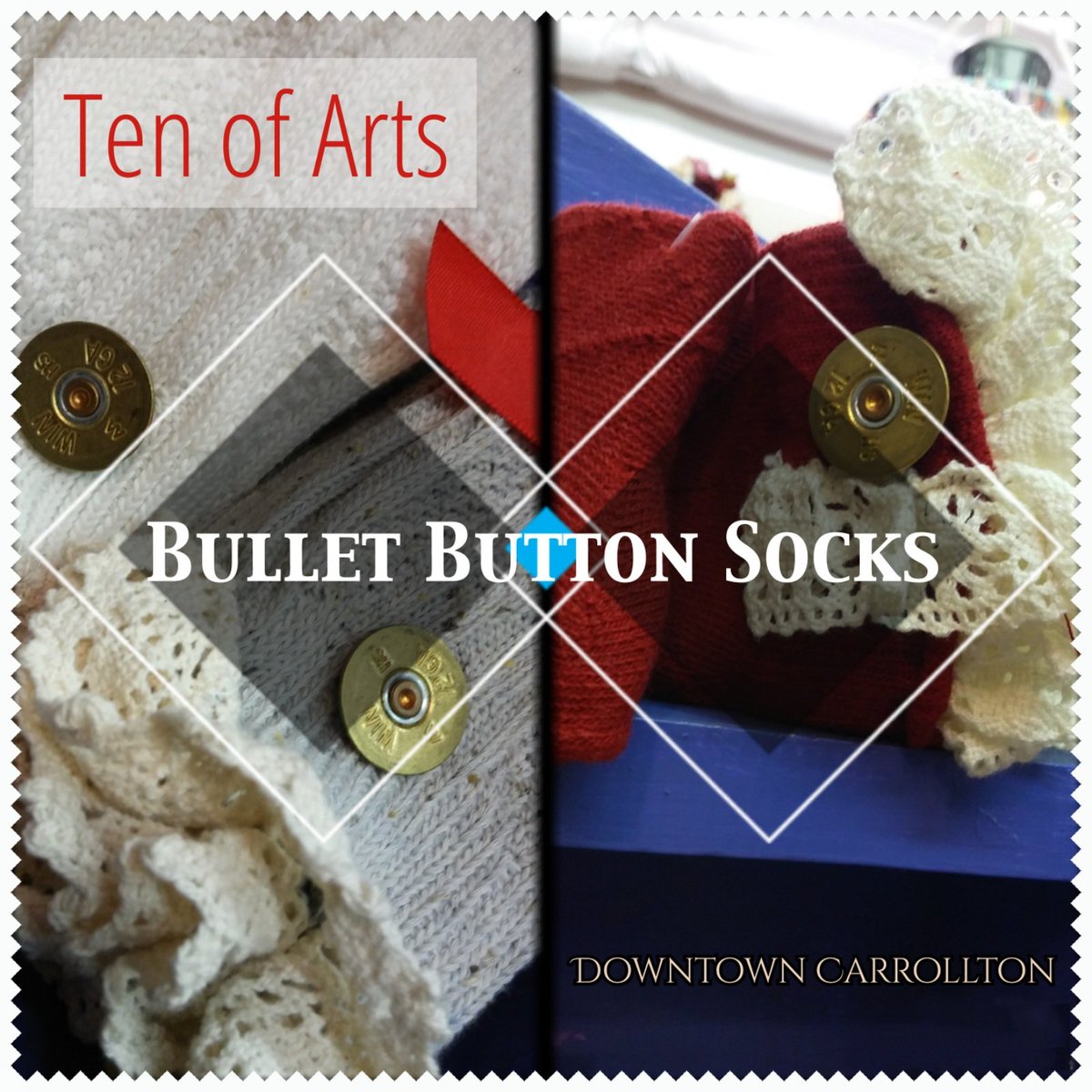 TOACarrolltonTx's tweet photo. Socks! #bullet #socks #button #lacesocks #bulletbutton #downtownCarrollton #Carrollton #cutethings #shoppingqueen #shopincarrollton https://t.co/28GvI3Qigx