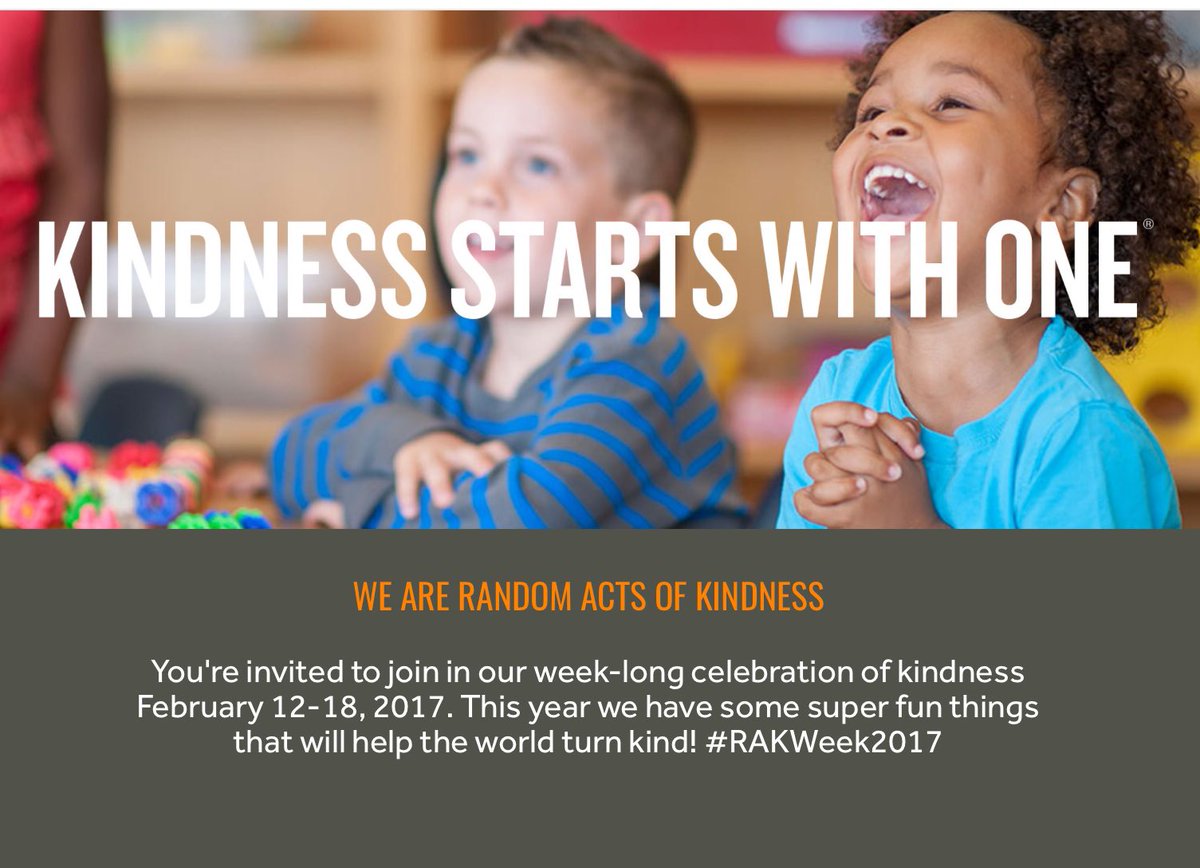 MCScommunicates's tweet photo. Random Acts of Kindness Week #RAKWeek2017 A little kindness goes a long way. Share some. #MCScommunicates https://t.co/v5hktLvNML