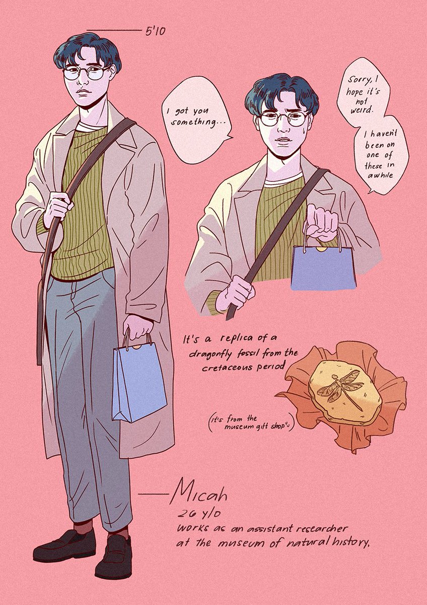 @sahdmommy and I set up our OCs on a blind date. Is it too early to say that I think they're MEANT TO BE ? 