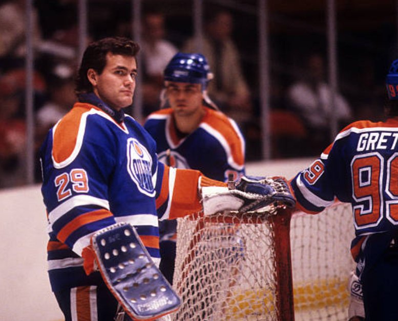 This pic has The Great One in it

Also Craig Muni and Wayne Gretzky

Happy birthday 